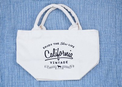 画像1: 【 California Vintage 】コットンバッグ