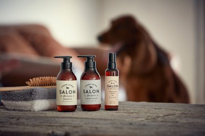 画像1: 【SALON FOR DOGS】 ブラッシングスプレーと優しいタオル（２枚）　セット