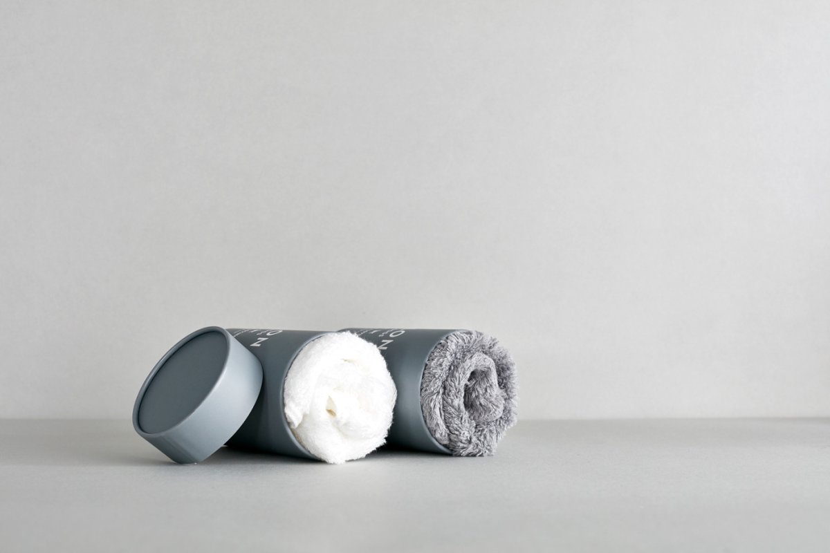 画像5: 【SALON FOR DOGS】 優しいタオル2枚セット　円筒ケース付き (5)