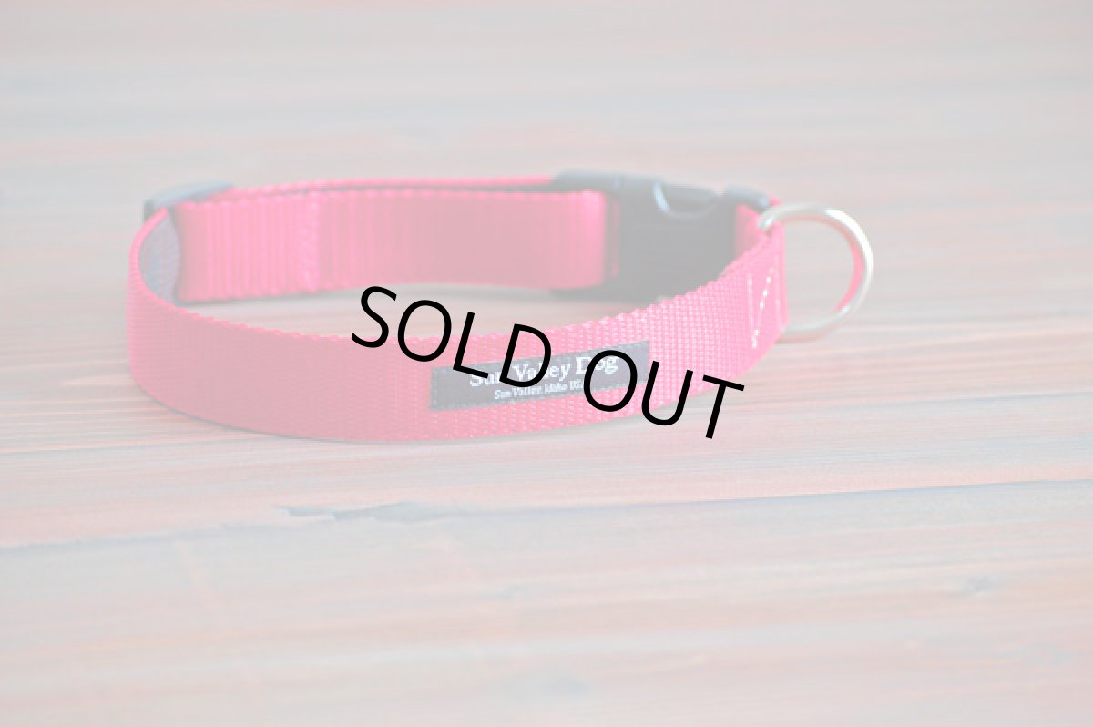 画像4: 【Sun　Valley】 New ウェブカラー首輪　Red (4)