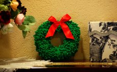 画像1: 【Petlou】クリスマスリース (1)